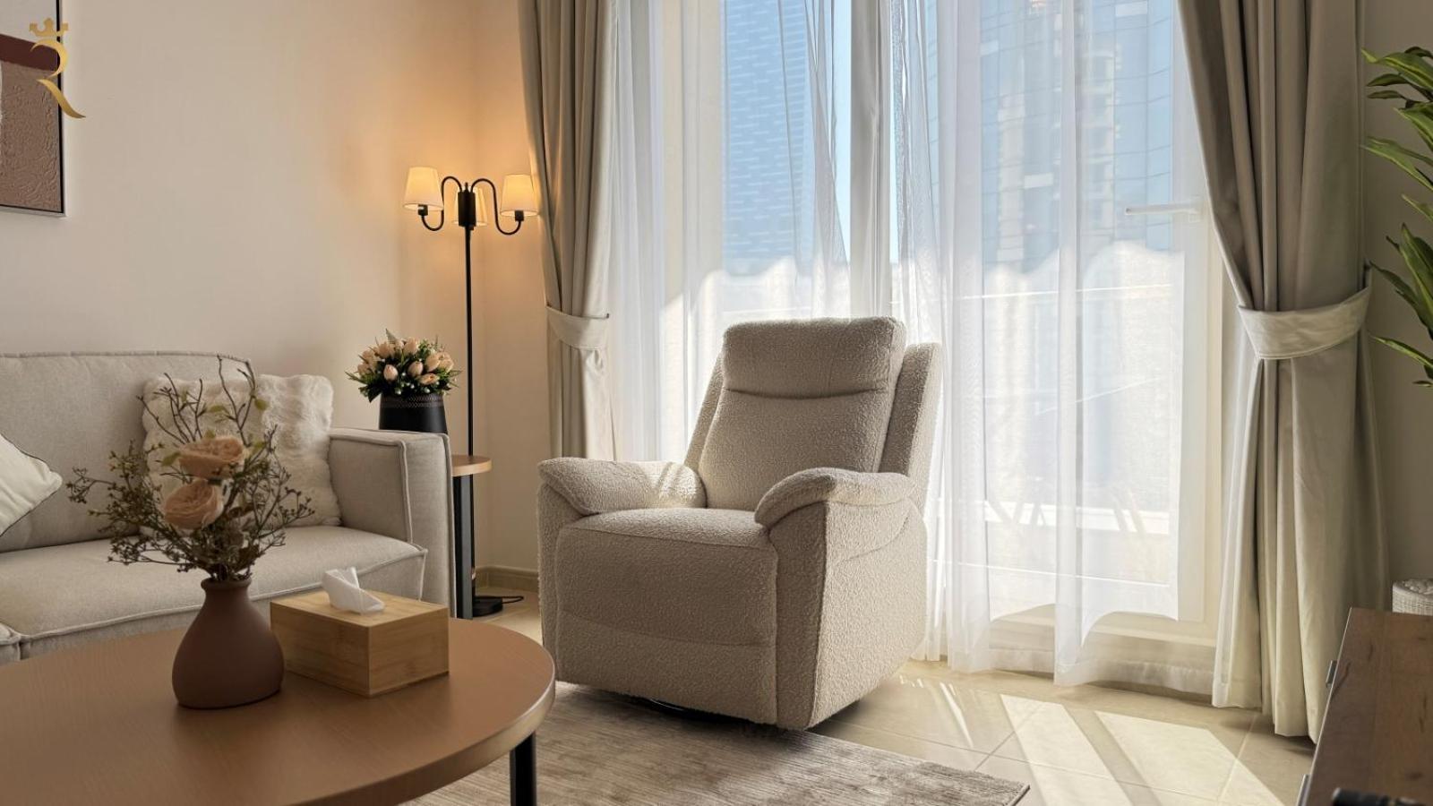 Appartement Trendy 1Br For 3 Guests In Al Reem *